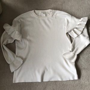 Ruffle Zara sweater!